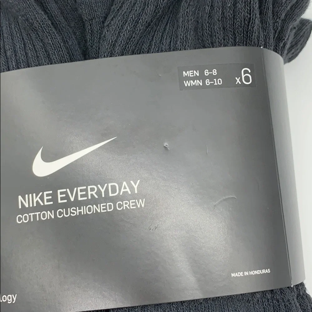 NIKE 6 pairs pack EVERYDAY COTTON CUSHIONED CREW - Picture 8 of 16